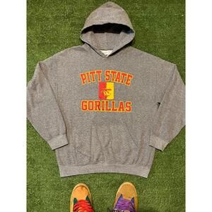 Pitt State Gorillas Gray Hoodie Sweatshirt
